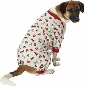 Dog Pajamas Clothes XLarge Firetruck Cotton Pijama para Perro Ropa PETRAGEOUS